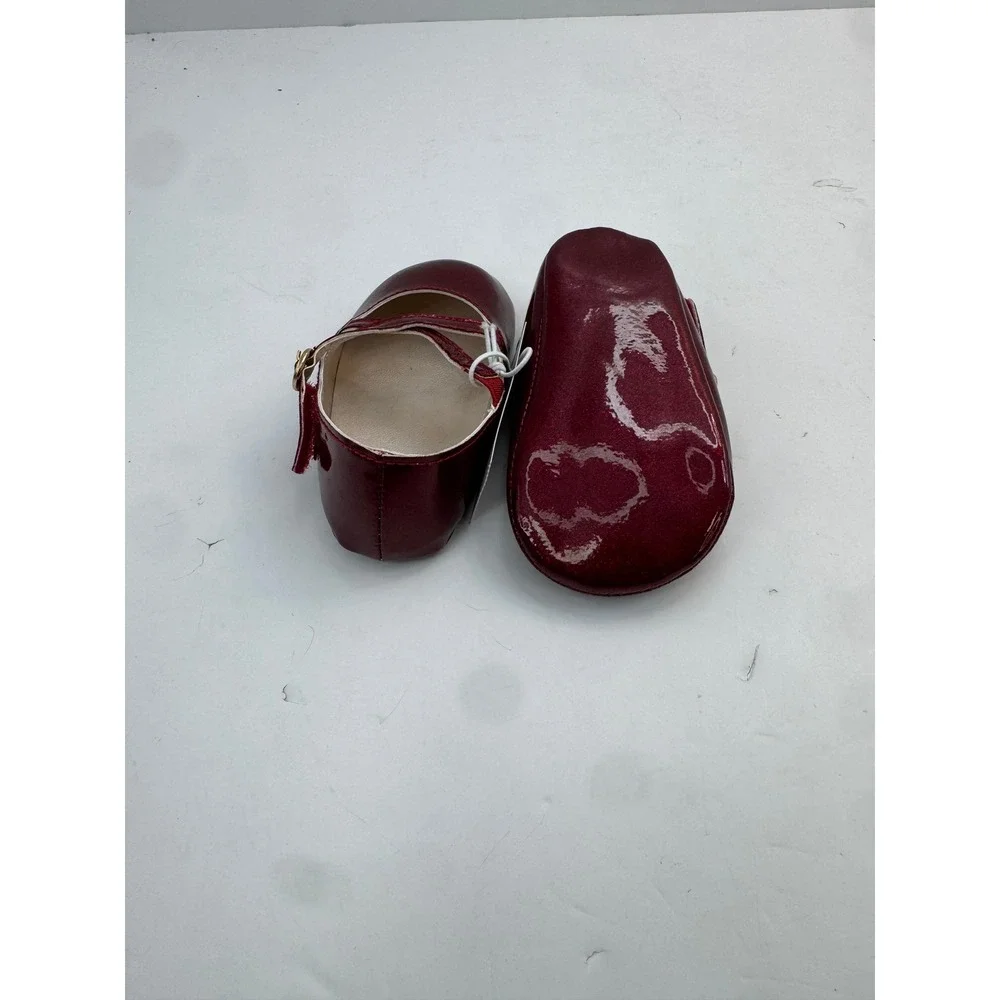 The Children's Place Mary Jane Flats Baby 6-12M Red